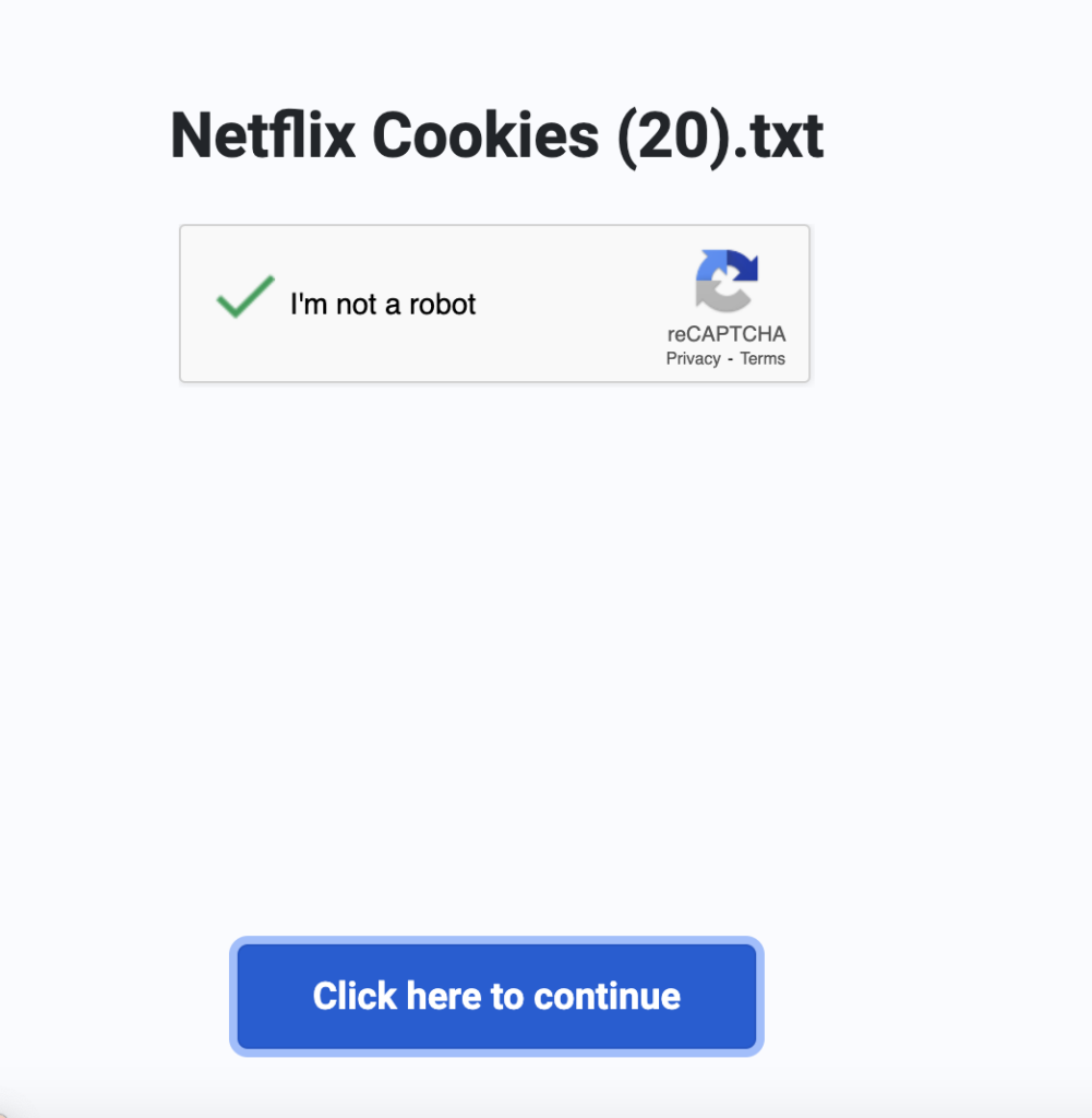 Netflix Cookies